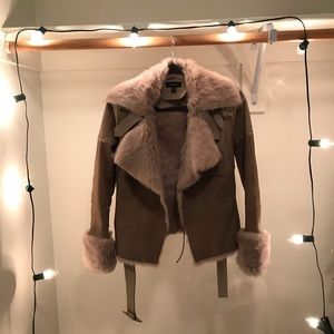 Bebe fur coat